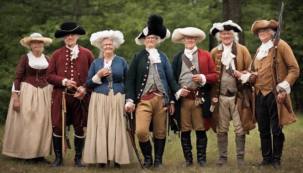 canadian history reenactment for seniors