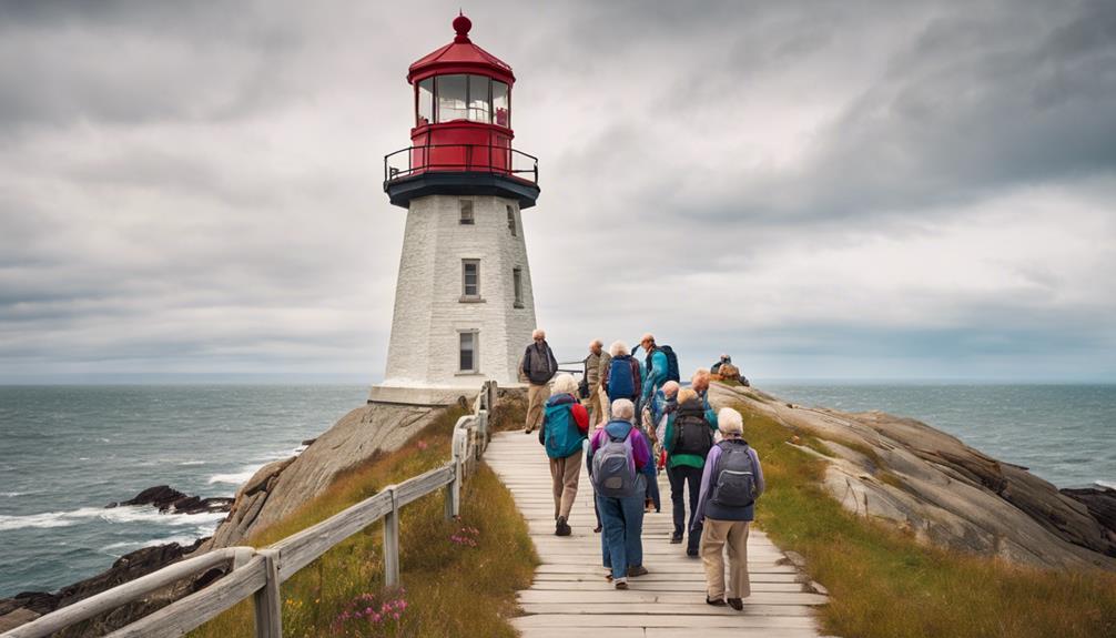 lighthouse tour for seniors