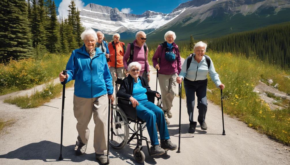 senior friendly tours in canada