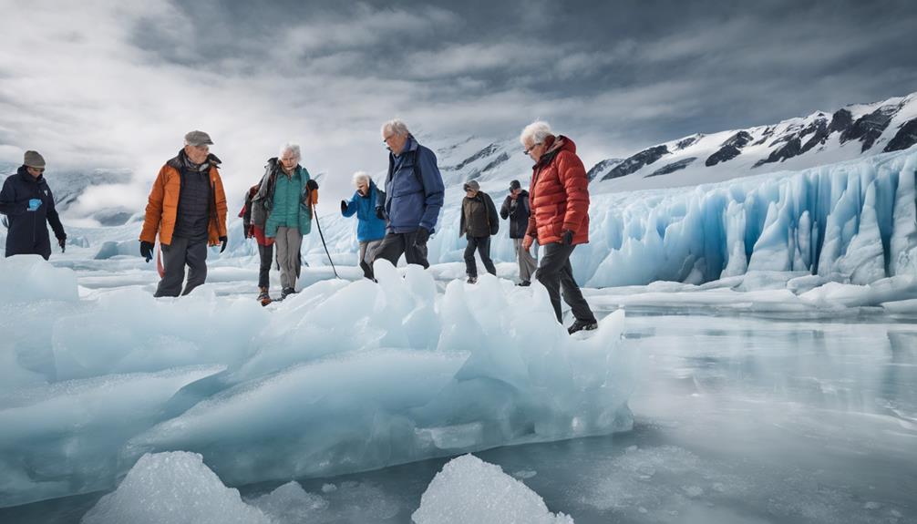 senior glacier tours available