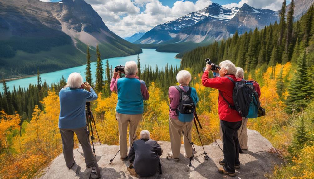 seniors explore canada s beauty