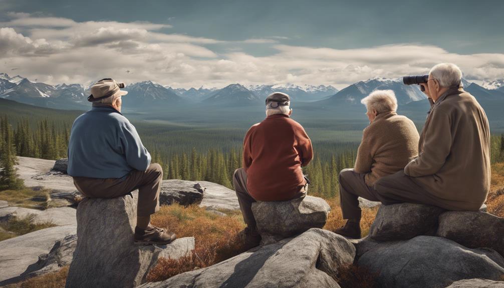 seniors explore canadian wildlife